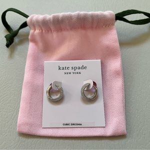 Just in time for Christmas!! Beautiful Kate Spade hoops.